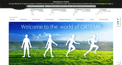 Desktop Screenshot of ortema.de